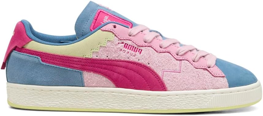 

Мужские кроссовки PUMA Sg X Suede на шнуровке, повседневные - синие