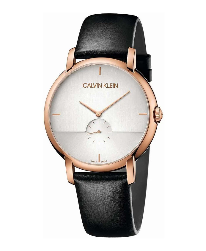 

Элегантные кварцевые часы с неповторимым шармом. Calvin Klein, черный