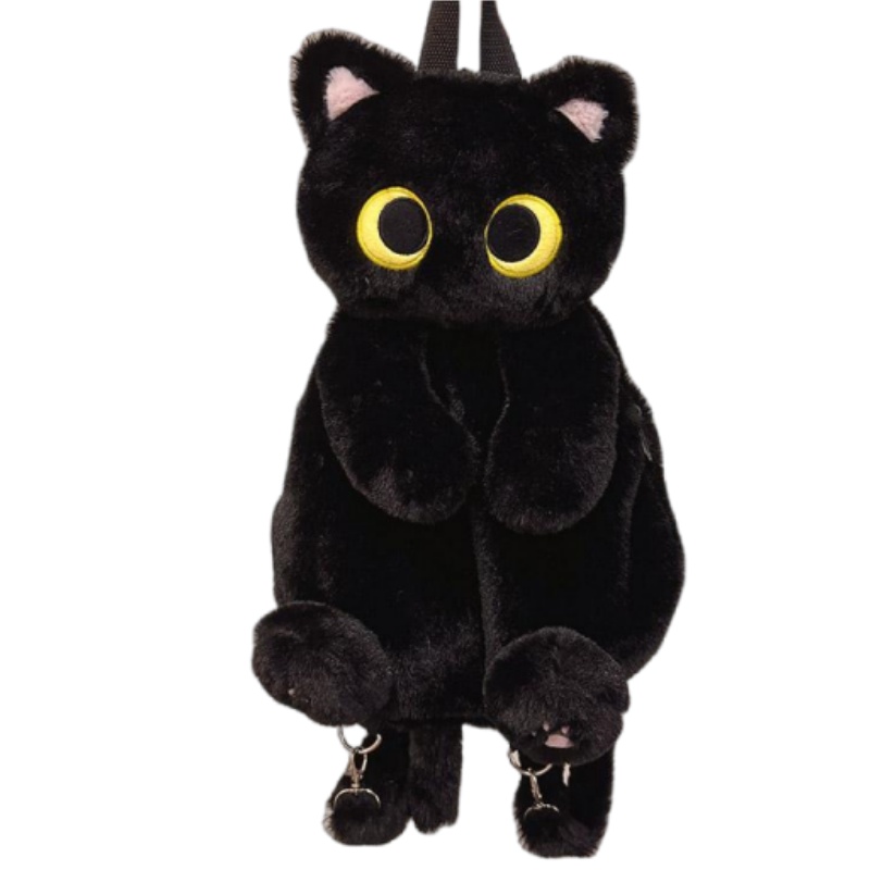 

Креативный рюкзак для котенка мягкий и очаровательный кукольный мешок товары для кукол Princess lovers, черный