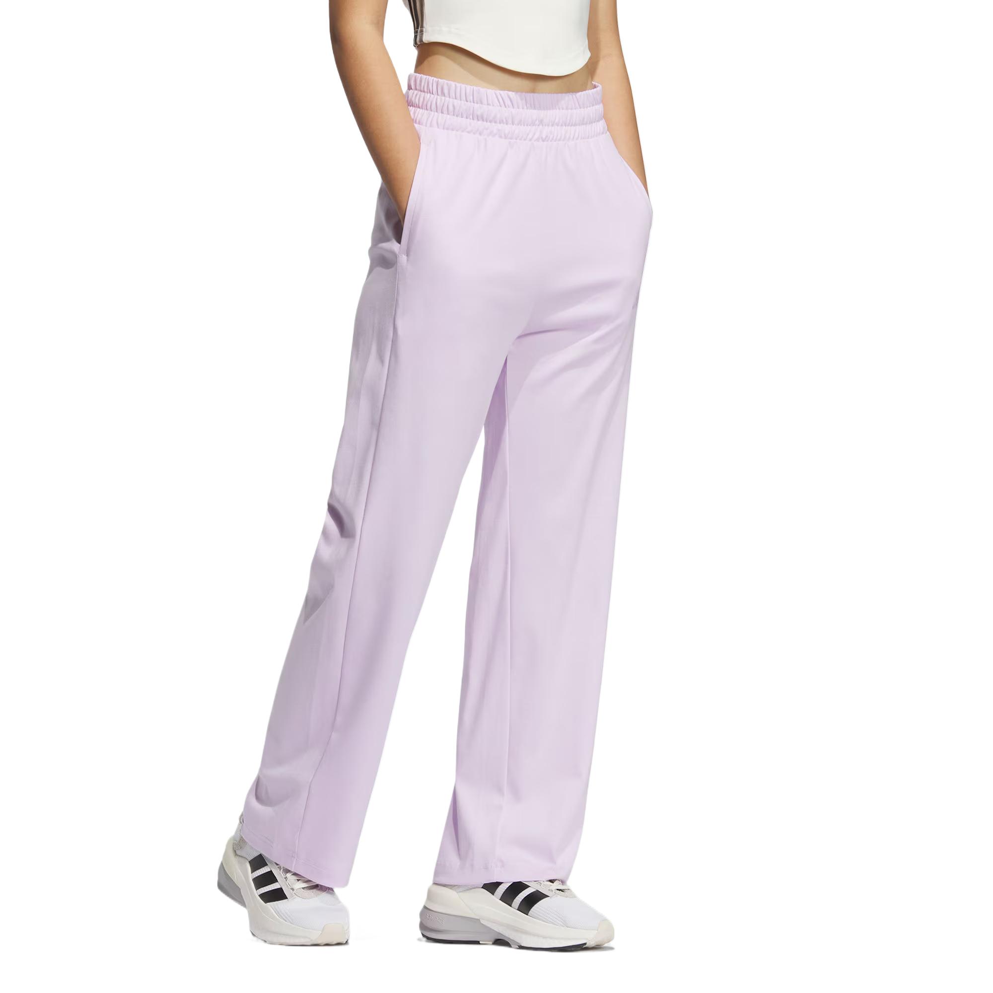 Adidas Графические джоггеры Повседневные брюки Women's Ice Light Purple — фото 3