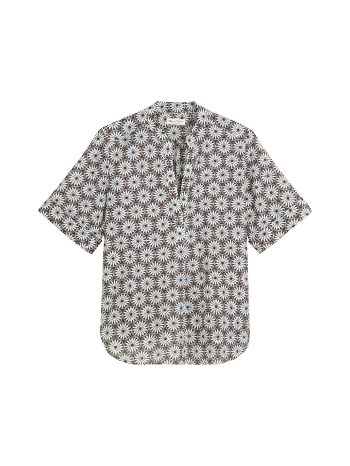 

Блузка Marc O'Polo, цвет multi/muted blue