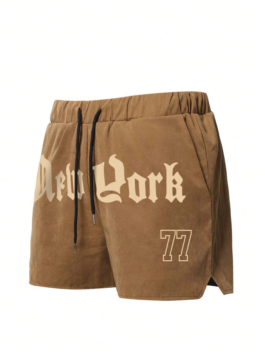 

Мужские шорты Manfinity Homme, свободного кроя, с буквенным принтом и кулиской на талии, коричневый цвет
