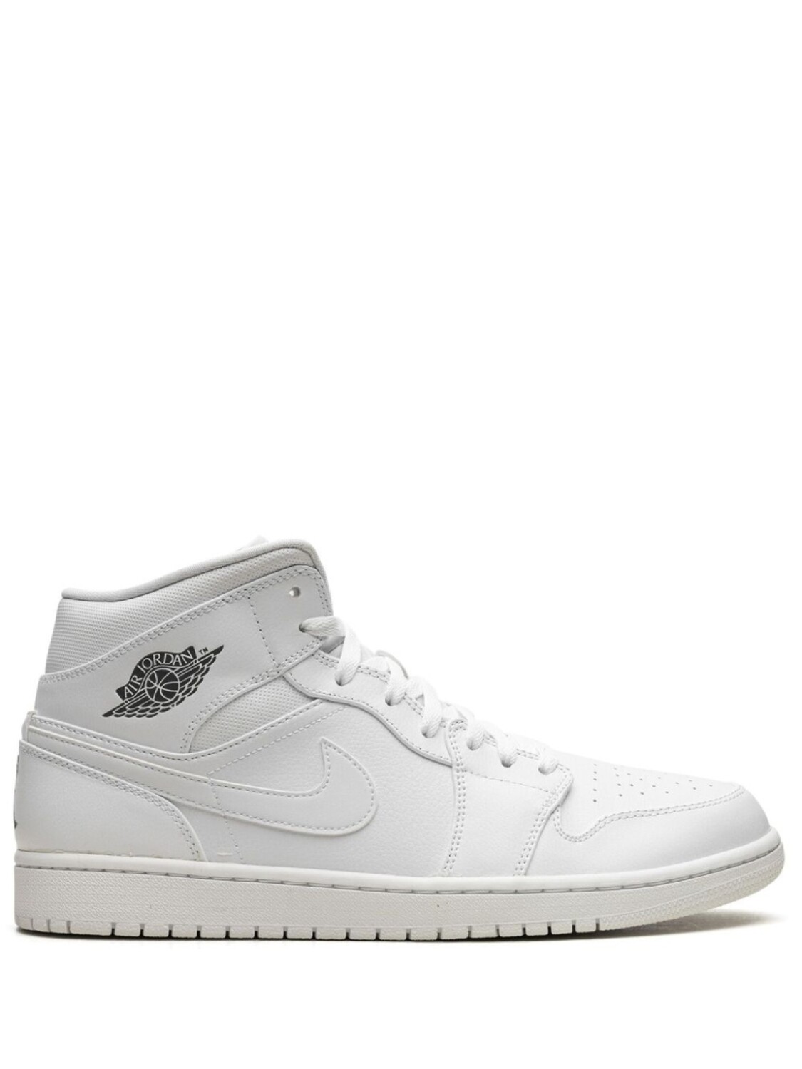 

Кроссовки Jordan Air Jordan 1 Mid, белый/светло-серый