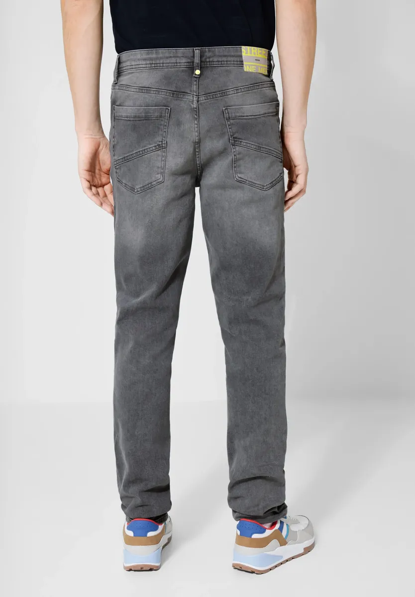 

STREET ONE МУЖСКИЕ Джинсы облегающего кроя, с 5 карманами Street One Men, джинсовый