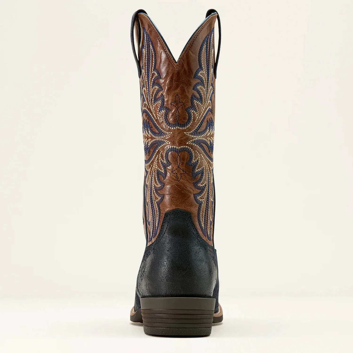 ARIAT Мужские ковбойские сапоги Hustler, темно-синего цвета — фото 3