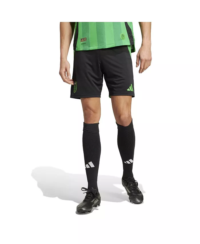 Мужские шорты Austin FC Home 2025 The Heartbeat Kit Authentic, черные adidas — фото 3