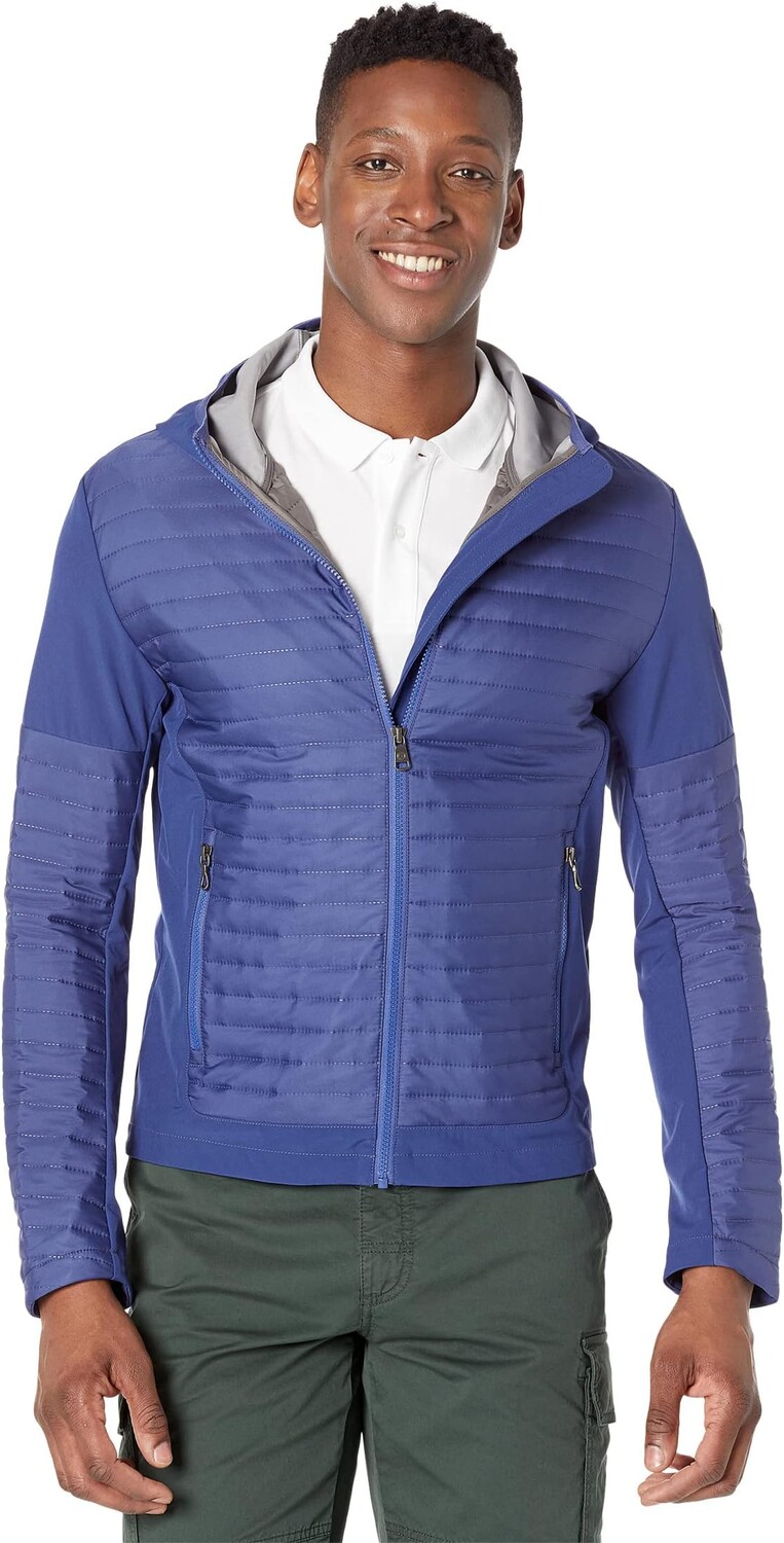

Куртка COLMAR Hooded Jacket w/ Softshell Insert, цвет Snorkel Blue/Stud