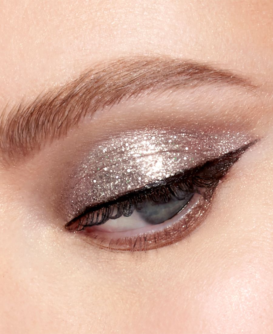 Жидкие тени для век Glitter & Glowe Stila, цвет diamond dust - sheer silver and multicolor — фото 2