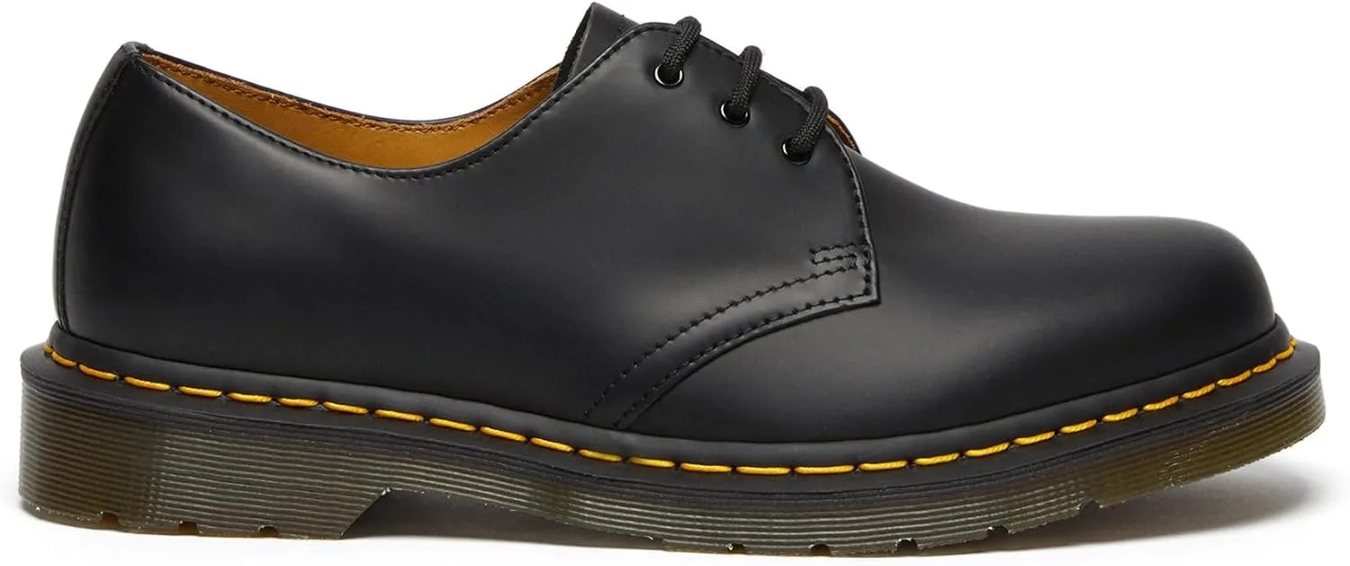 Доктор Мартенс 1461 59 Хальбшуэ Херрен Шварц Дерби-Шуэ Dr Martens, черный — фото 4