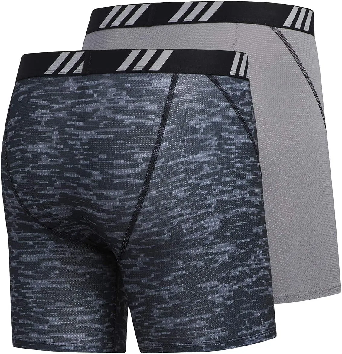 Боксеры Adidas Black Conspire Grey — фото 2