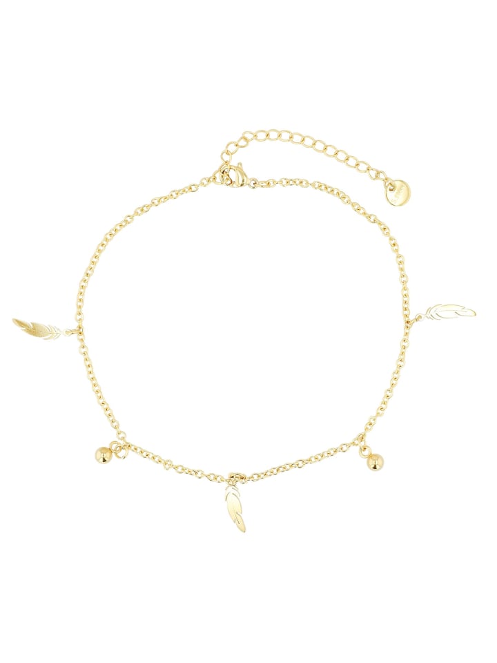 

Adeliás Женский кулон из нержавеющей стали в золотом исполнении