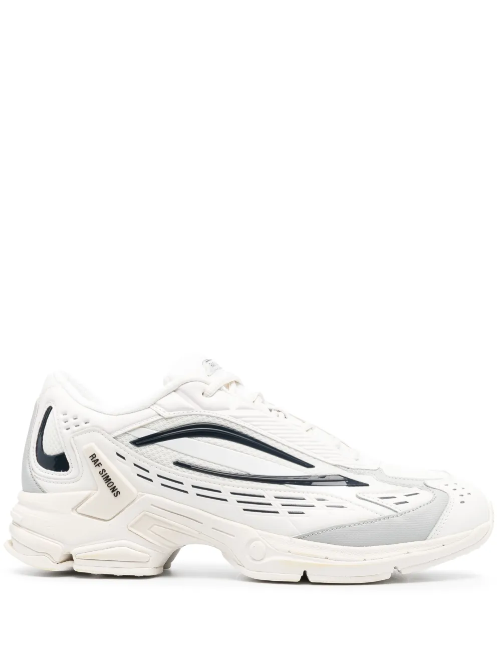

Кроссовки со вставками Raf Simons, белый