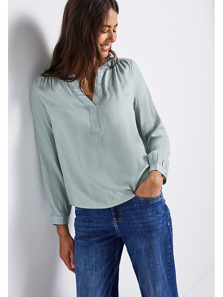 

Street One Светло-голубая блузка