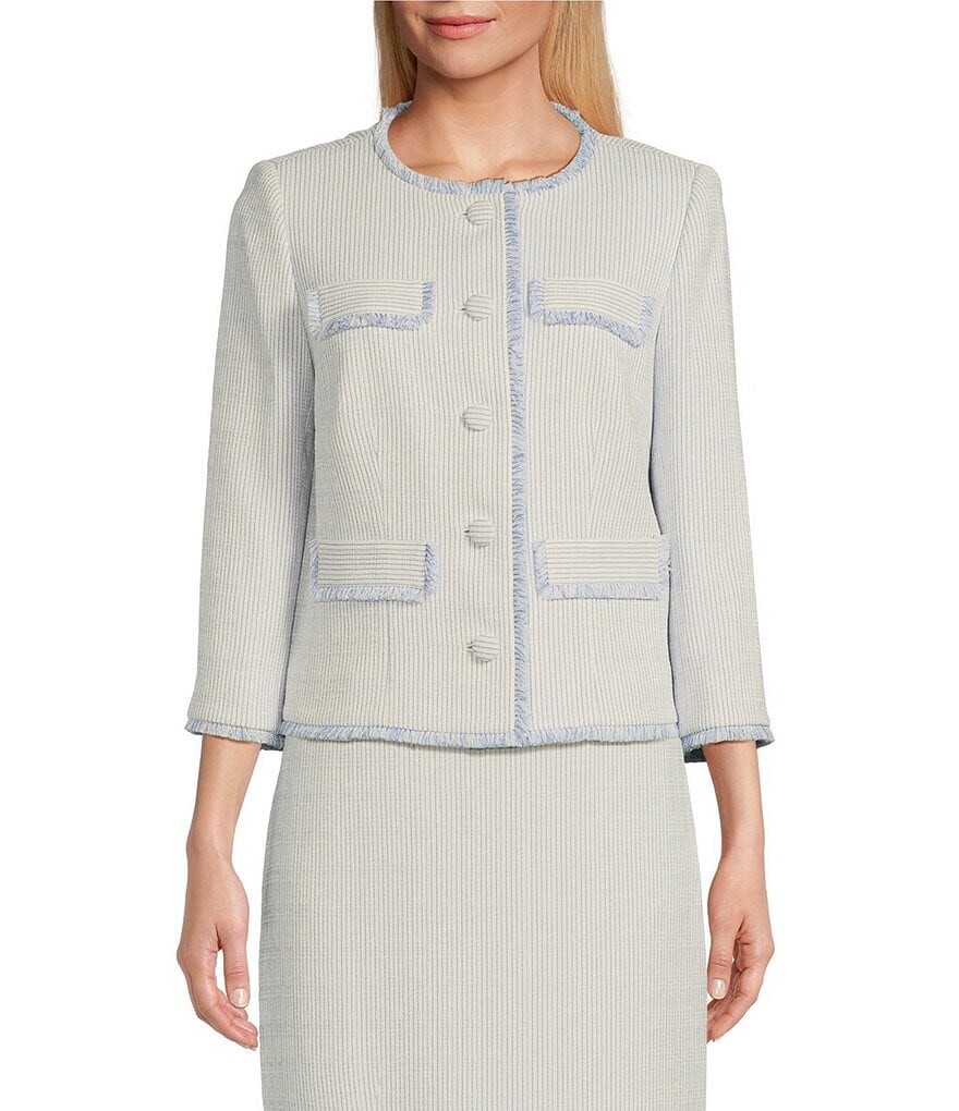 

Preston & York Judith координирующая куртка из букле с длинными рукавами, мультиколор