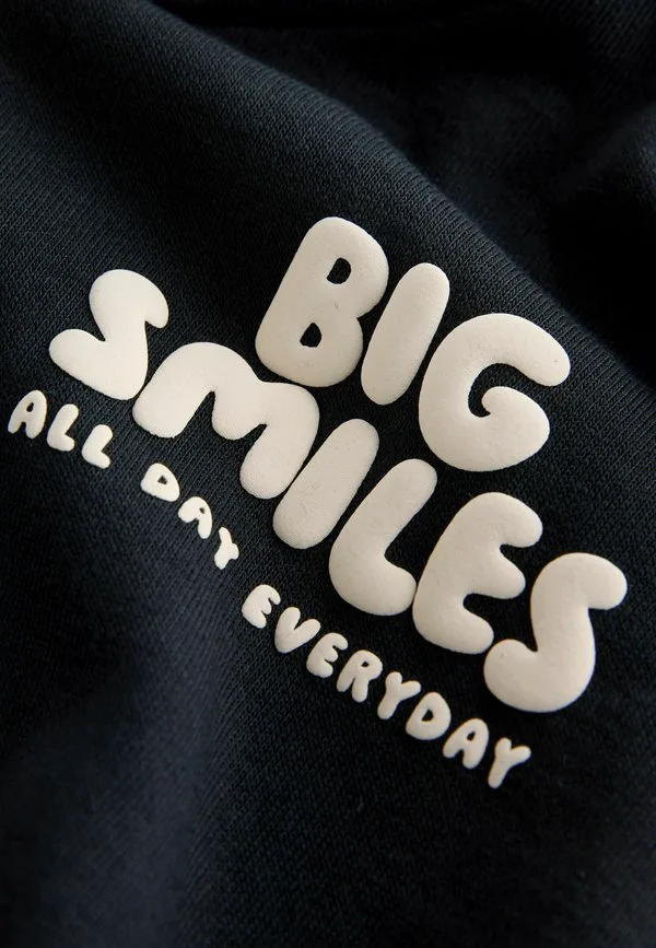 Спортивные штаны стандартного кроя Next, Black Big Smiles — фото 4