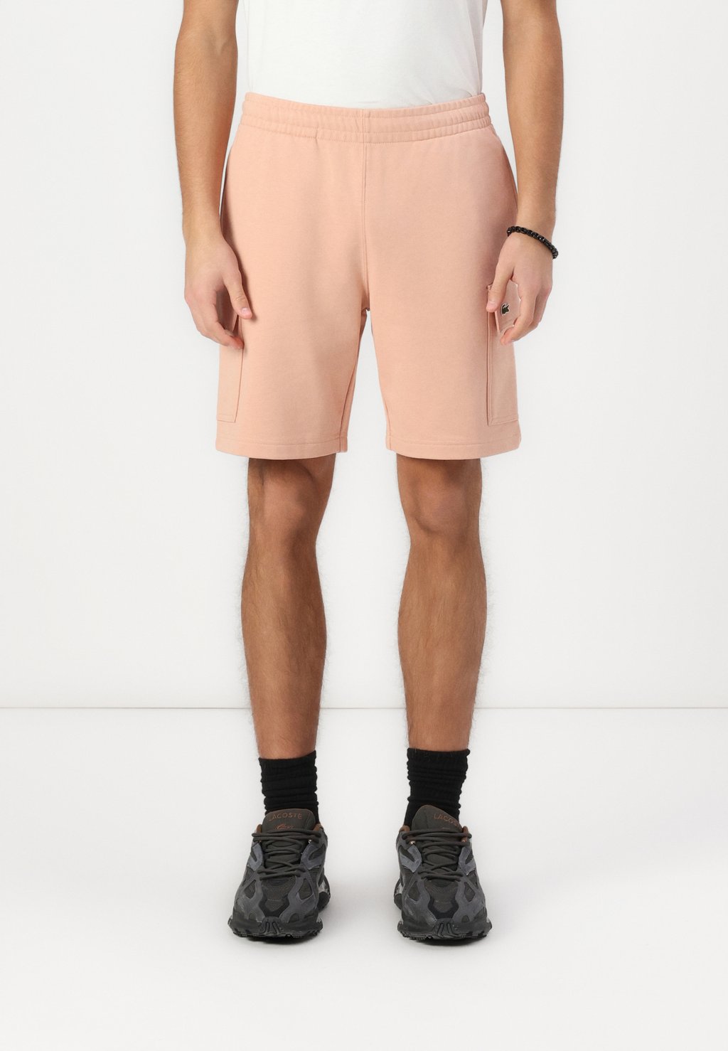 

Шорты Tracksuit bottoms Lacoste, светло-красный