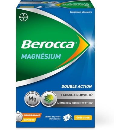 

Бикарбонат и цитрат магния с витаминами B6 и B12 Berocca