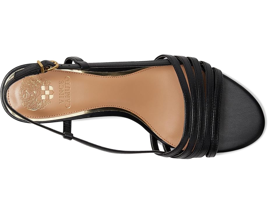 Туфли Vince Camuto Layton Strappy Kitten Heel Sandals, черный — фото 2