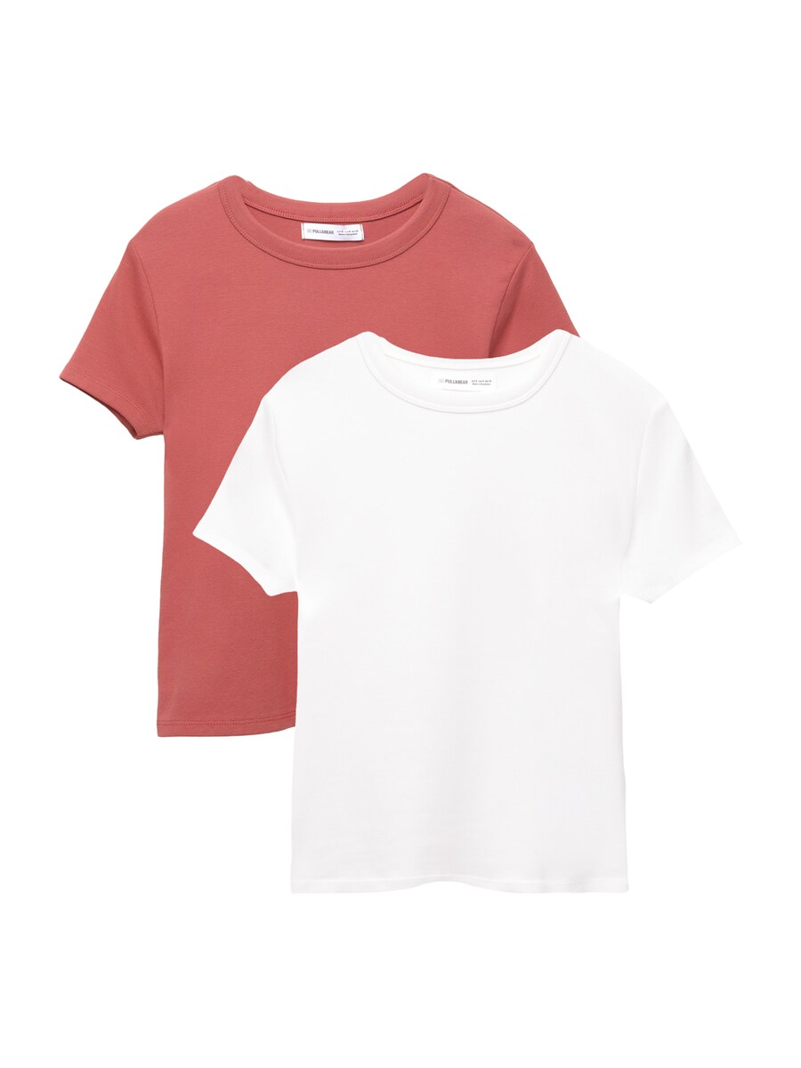 

Футболка Pull&Bear Pull&Bear , Melon/White