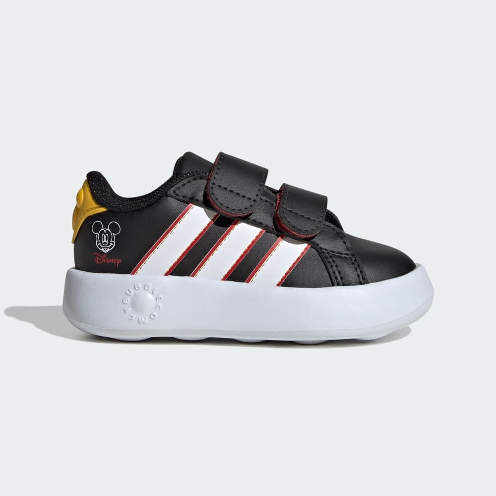 

Кроссовки Adidas x Disney Mickey Mouse Grand Court Shoes Kids, цвет Core Black/Cloud White/Collegiate Red