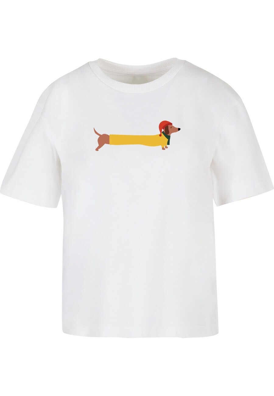 

Футболка Merchcode Shirt Christmas Dog, белый