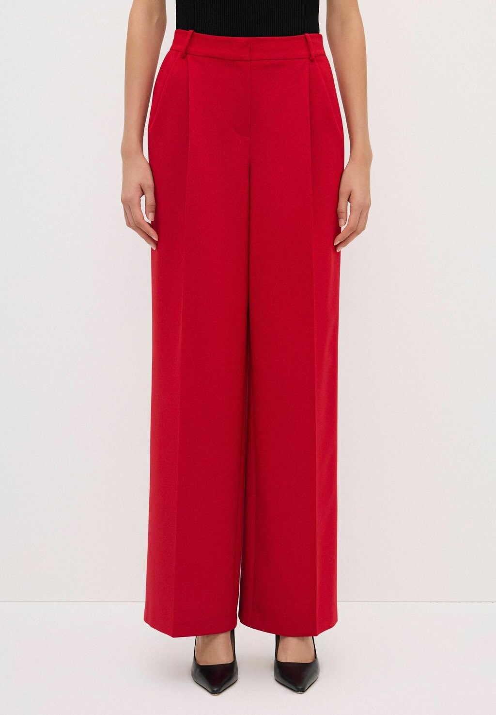 

Брюки DOUBLE PLEATED WIDE LEG adL, красный