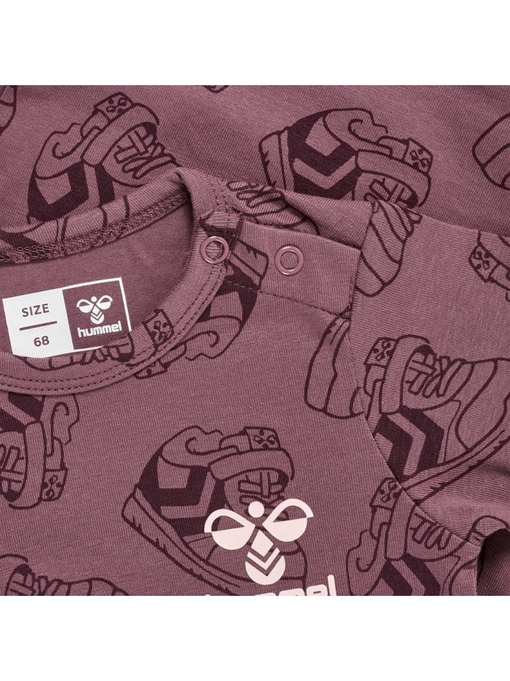 

Комбинезон для активного отдыха Sneaker Body Longsleeve розового цвета Hummel