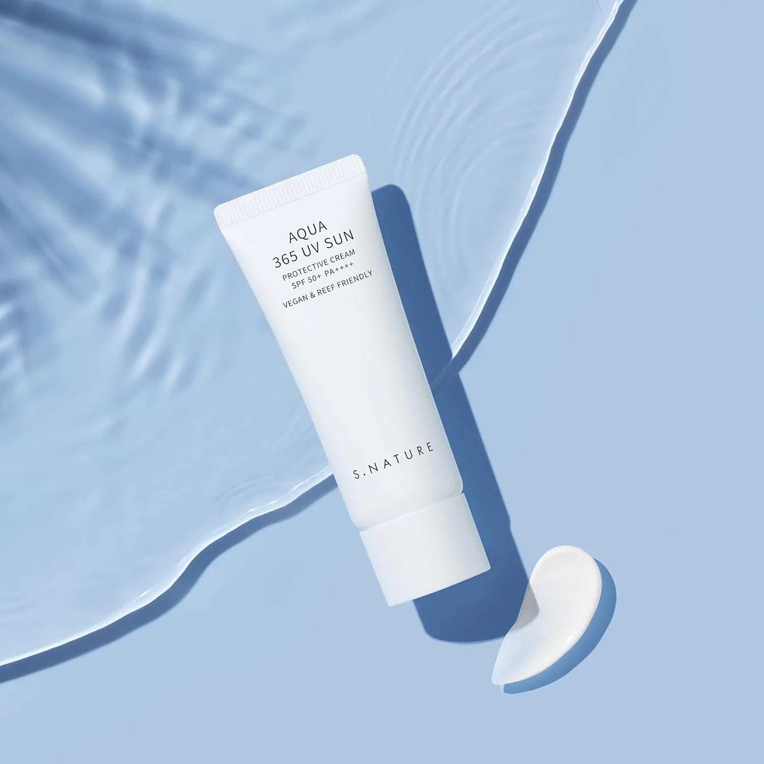 Солнцезащитный крем S.NATURE Aqua 365 UV Sunscreen, 40 мл, SPF 50+ PA++++ — фото 4