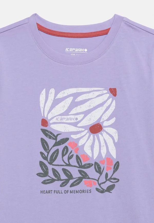 Футболка с принтом kearny Icepeak, Lilac — фото 4