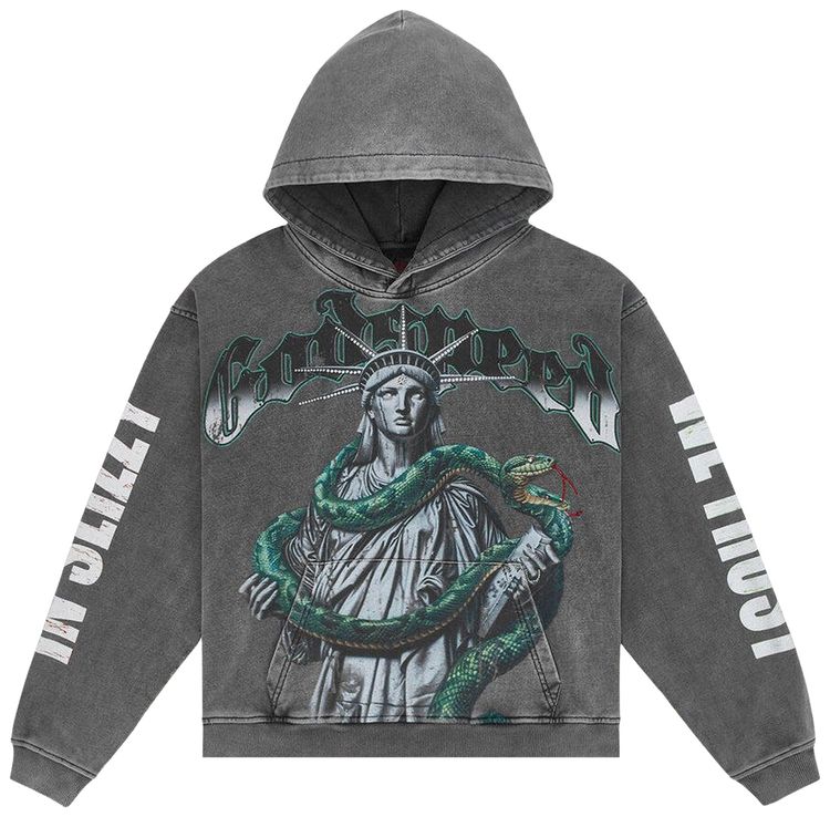 

Худи Godspeed Top 5 Slizzy VVS, серый