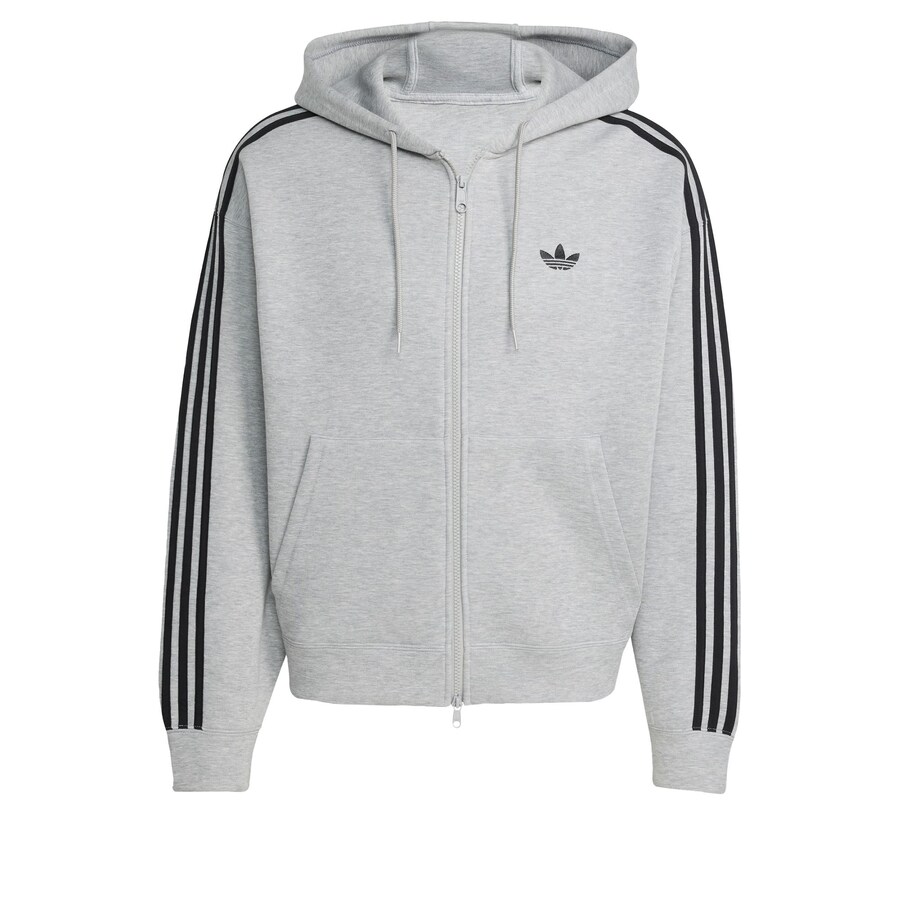 

Толстовка с капюшоном на молнии ADIDAS ORIGINALS Adicolor Spacer, пятнистый серый