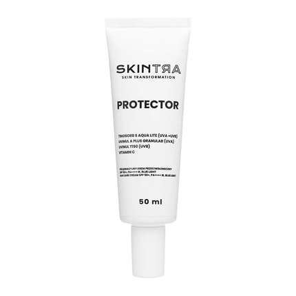 

Солнцезащитный крем Protector Sun Care Spf 50+ 50 мл - Солнцезащитный крем с высокой степенью защиты Skintra