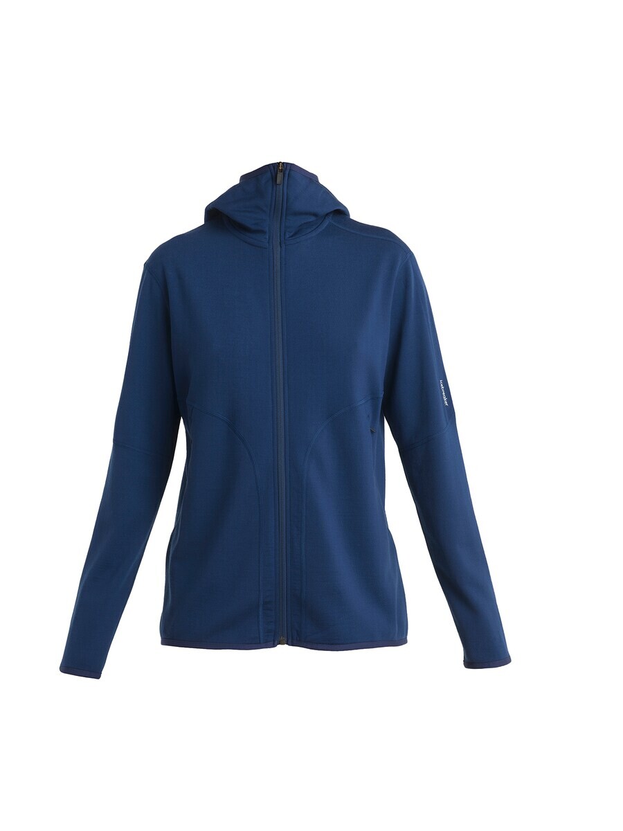 

Худи ICEBREAKER Zip-Up Hoodie Mer 560 Realfleece Elemental II, синий