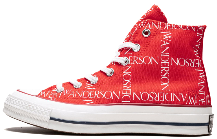 

Кеды Converse Chuck Taylor All Star 70 Hi Grid Jw Anderson Red