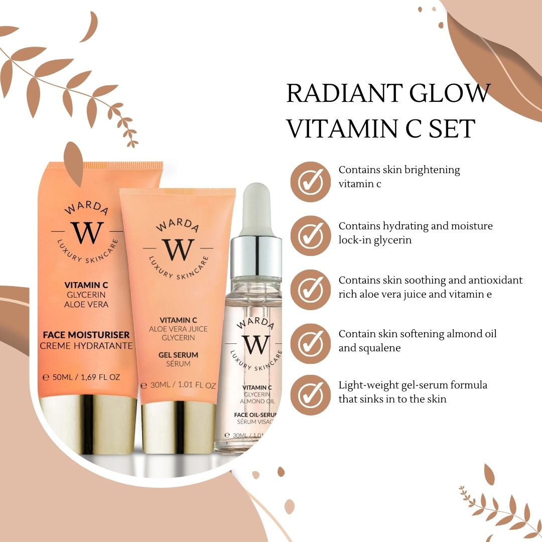 Набор Warda — Для лица collagen lifter trio , количество 1 шт., 50 мл — фото 2