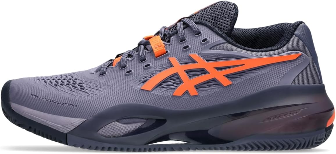 

Мужские теннисные кроссовки ASICS Gel-Resolution X для игры на глине, оранжевый/фиолетовый
