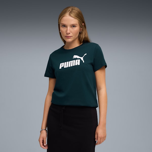 

Женская футболка Puma Essentials, зеленый