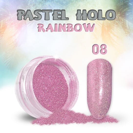 

Пастель Holo Rainbow 0,5 г №08 - волшебный эффект радуги, AllePaznokcie