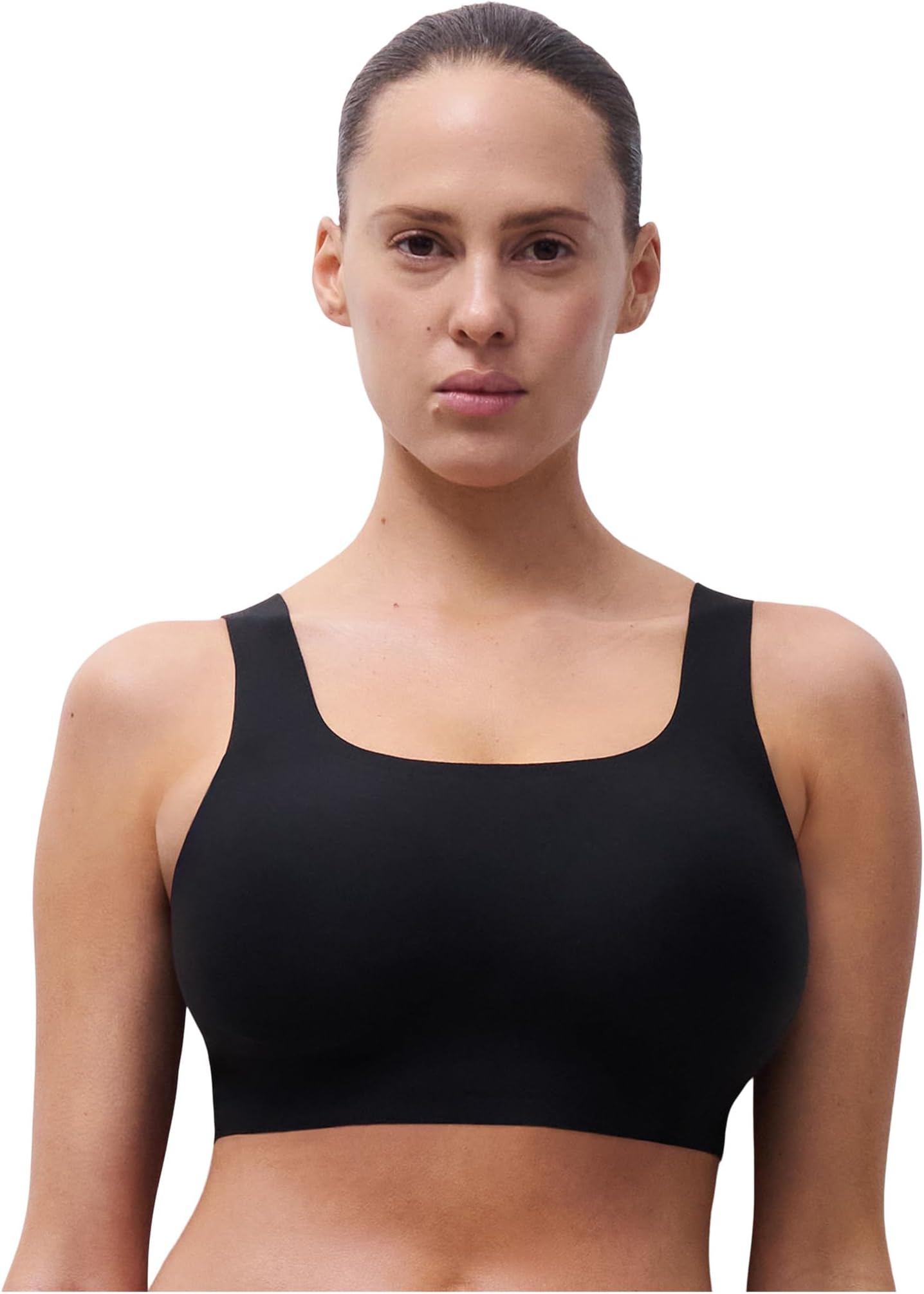 

Бюстгальтер Chantelle Soft Stretch Scoop Neck Bralette, черный