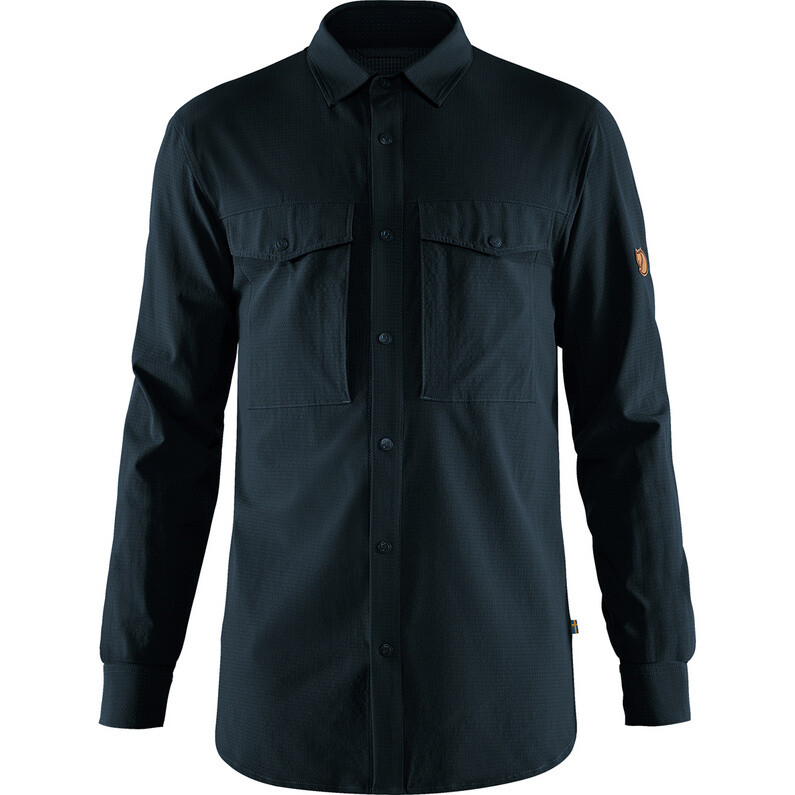 

Мужская треккинговая рубашка Abisko Fjallraven, синий