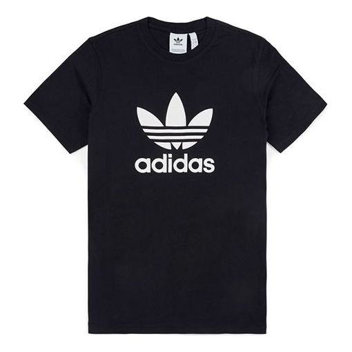 

Футболка originals alphabet printing pattern breathable short sleeve black Adidas, черный