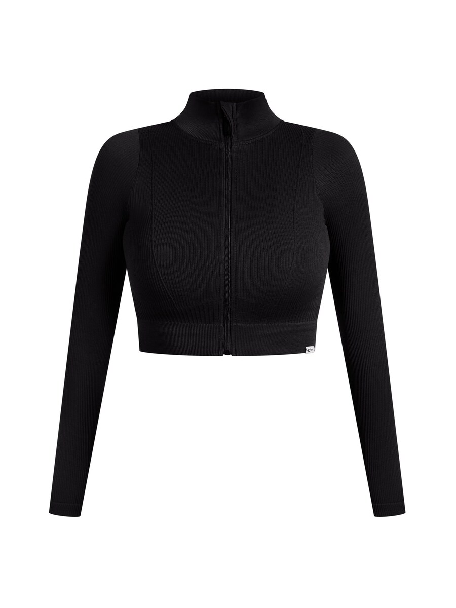 

Тренировочная куртка Smilodox Slim Zeya, черный