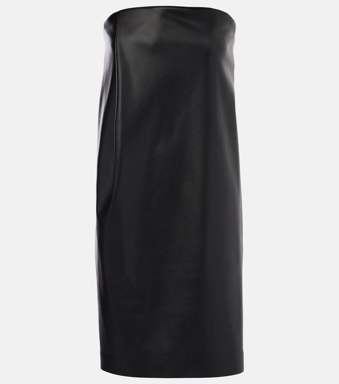

Мини-платье из искусственной кожи Locarno Sportmax, Nero