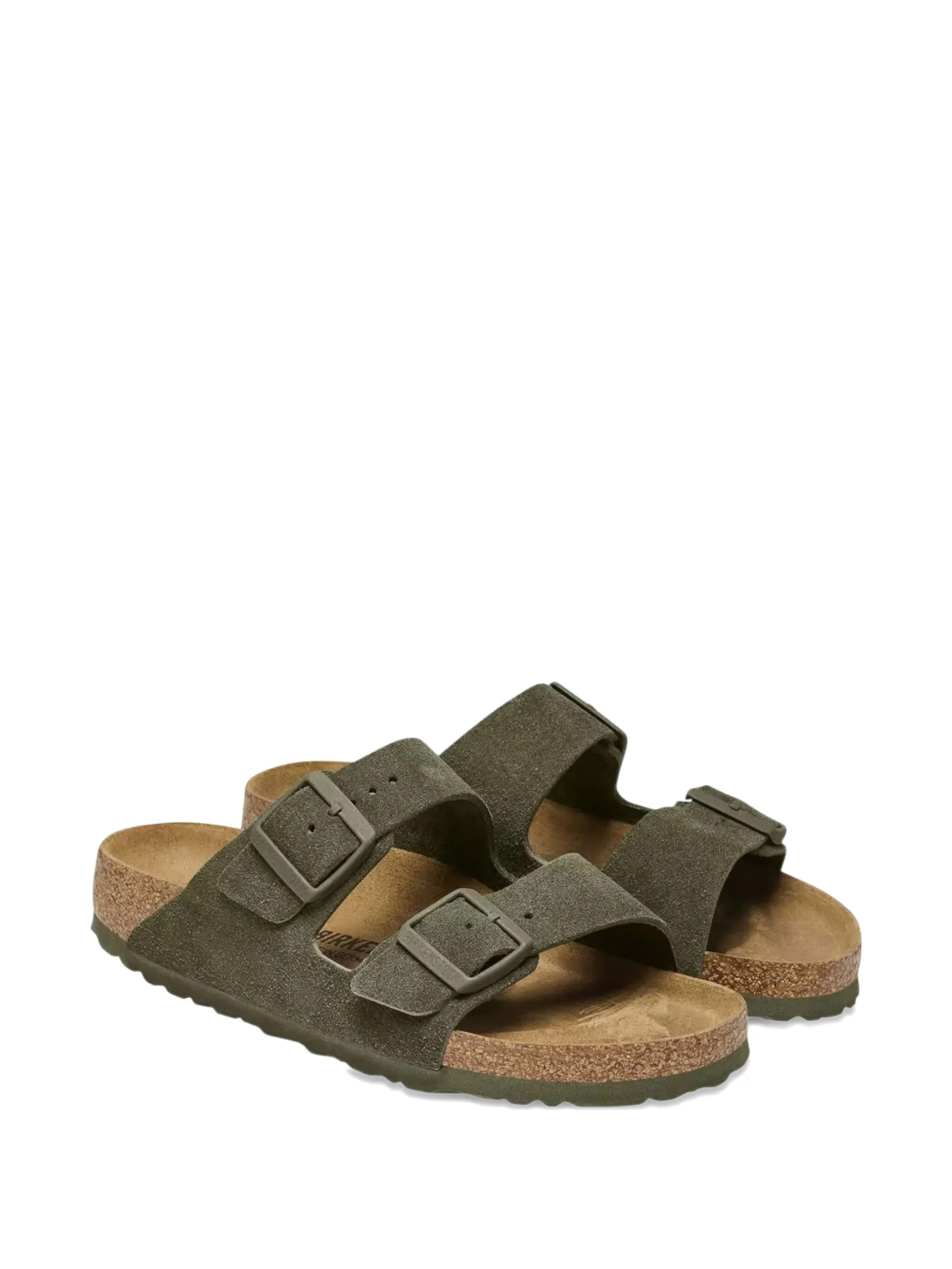 Сандалии Arizona Olive Birkenstock, зеленый — фото 2