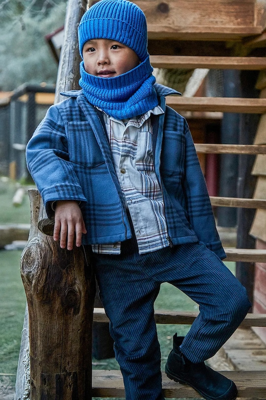 

Детские штаны Joggery из вельвета Mayoral, темно-синий