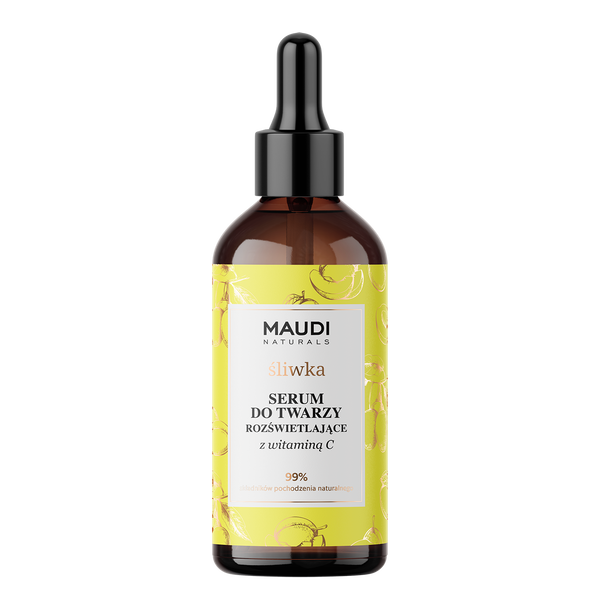 

Осветляющая сыворотка для лица слива, 50 мл Maudi Naturals