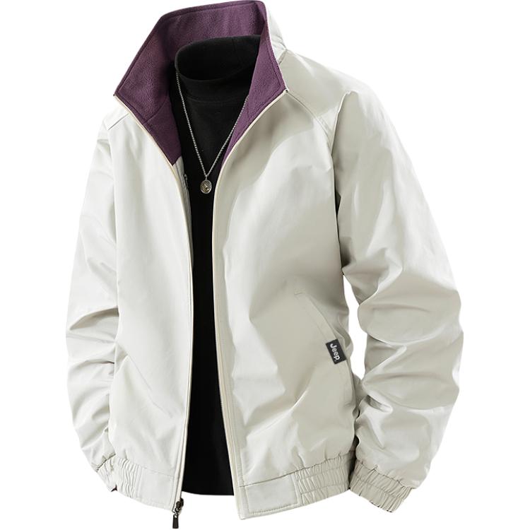 

Куртка Unisex Stand Collar Moderate Reversible Jeep, cloud frost белый