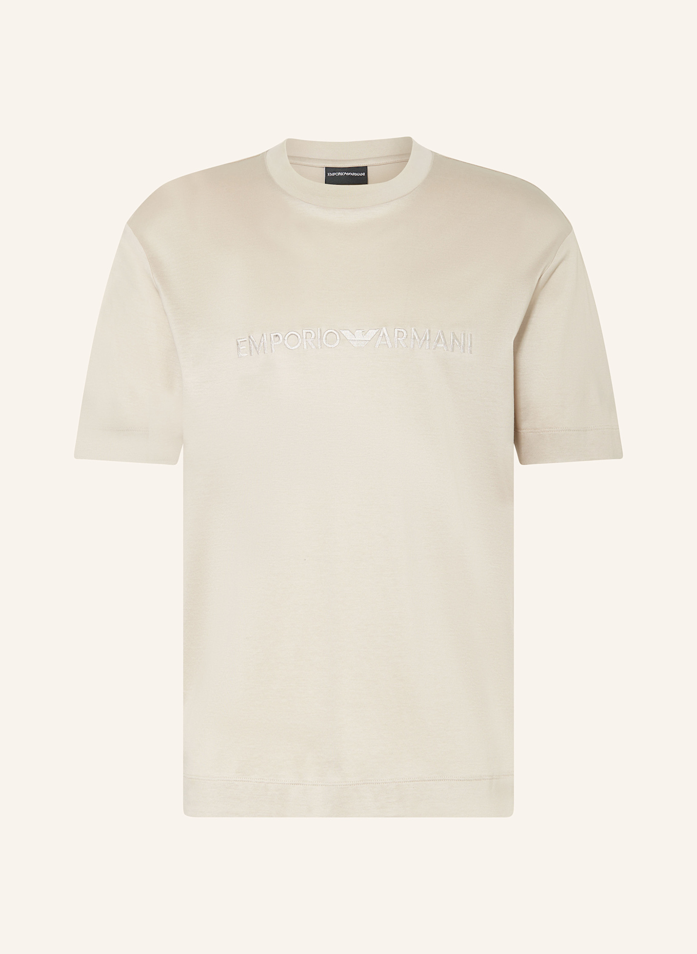 

Футболка Emporio Armani, бежевый