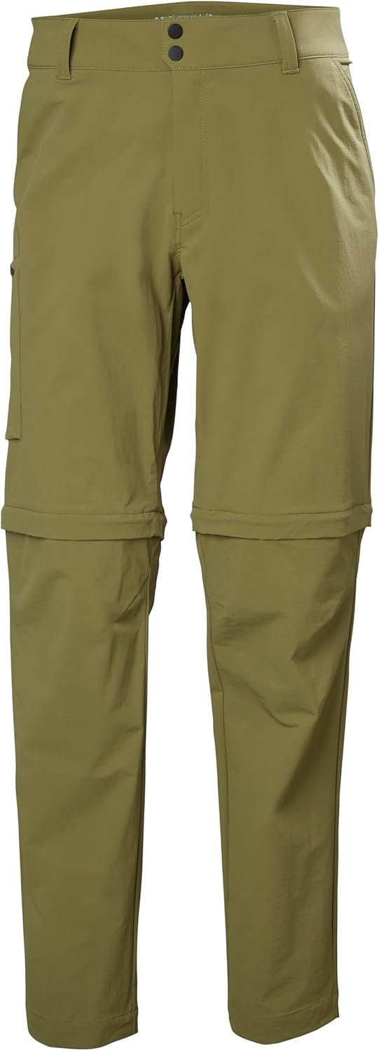 

Helly-Hansen Brono Softshell Zip Off Pant - универсальные мужские штаны-трансформеры, легкая и устойчивая к непогоде экипировка для активного отдыха Helly Hansen, 473 Terrain Green