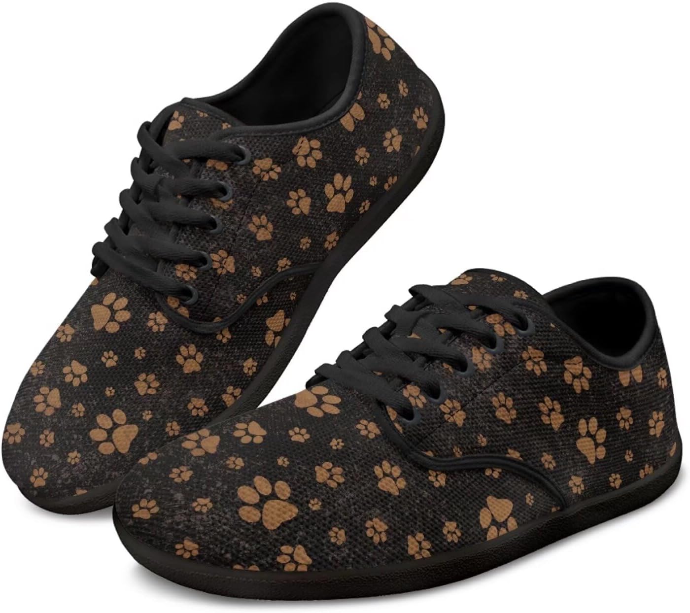 

Мужские босоножки Jeiento с отпечатком лапы собаки, широкая передняя часть, кроссовки с нулевым перепадом для тенниса и тренажерного зала, коричневый